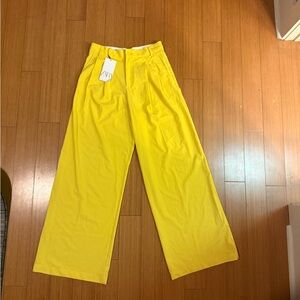 Zara Sunny Yellow Trousers XS